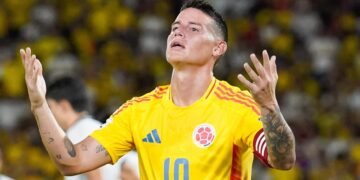 Hospitalizado en EE.UU. James Rodríguez debido a un cuadro de deshidratación severa