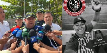 “Investigaremos con severidad para dar con ese desadaptado”: Policía ofrece recompensa por el responsable del homicidio de hincha del Junior