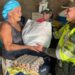 Jornada solidaria de la Policía benefició a habitantes del barrio Pastrana de Magangué