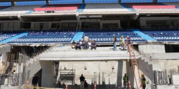La Conmebol destaca avance en obras de remodelación del estadio Metropolitano