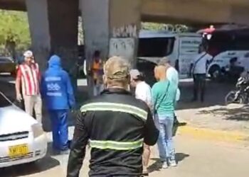 Menor muere tras ser atacado con arma cortopunzante en puente de la Murillo con Circunvalar