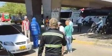 Menor muere tras ser atacado con arma cortopunzante en puente de la Murillo con Circunvalar