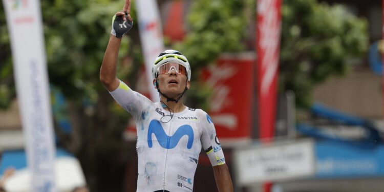 Nairo Quintana, triunfo de etapa, liderato y dedicatoria en la Vuelta a Asturias