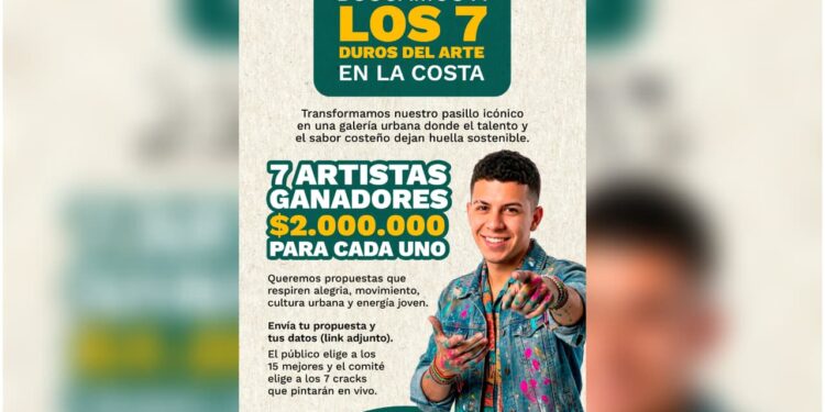 Parque Alegra convierte sus pasillos en arte vivo y busca a los 7 talentos que lo harán posible