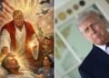 Polémica por imagen de Donald Trump representado como Jesús
