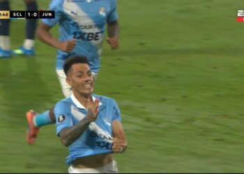 Santiago González abrió la cuenta para Sporting Cristal ante Junior en la CONMEBOL Libertadores