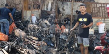 "20 años de trabajo hechos cenizas en una noche": dueño del taller de motos incendiado en el barrio Pumarejo