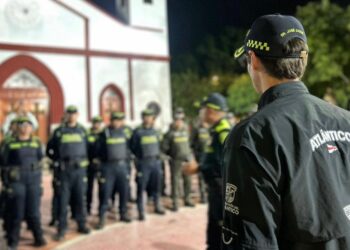 500 uniformados trabajarán para garantizar la seguridad durante el Día de la Madre en el Atlántico