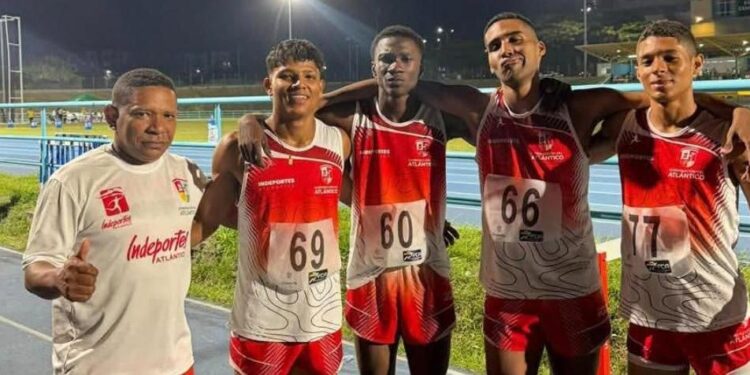 Atlántico brilla con medallas y récords en certámenes nacionales