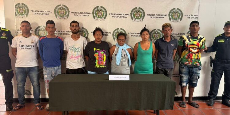 Capturan a 8 presuntos Costeños en Soledad y desmantelan red de microtráfico que movía $50 millones al mes