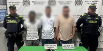Capturan a tres presuntos delincuentes tras hurto de cadena de oro en el norte de Barranquilla