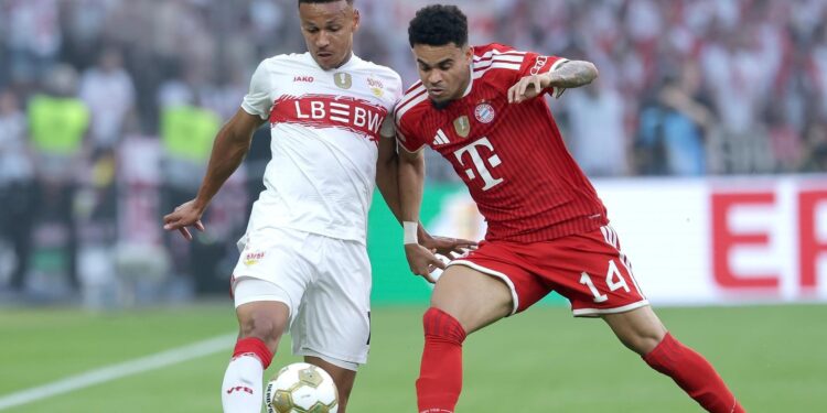 Con asistencia de Luis Díaz, Bayern Múnich conquistó la Copa de Alemania