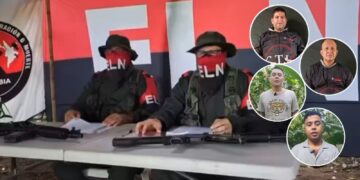 ELN impone "juicio revolucionario condenatorio" a cuatro agentes del CTI y la Dijín que mantiene secuestrados
