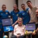 El 'Patón' Bauza recibió en Quito la visita de jugadores de Rosario Central