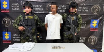 Gaula Militar Caribe propina golpe a los Costeños con captura de presunto extorsionista en Soledad