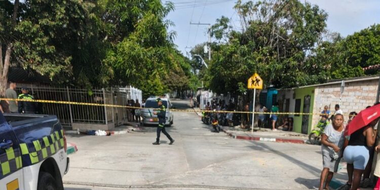 Hombre es asesinado a bala en el barrio Santo Domingo de Guzmán, en Barranquilla
