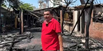 "No nos dejen morir": propietario de restaurante Bello Santander pide apoyo tras incendio