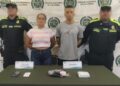 Policía incautó más de 1.500 dosis de cocaína y capturó a dos personas en Lucero, Barranquilla