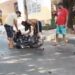 Tras cometer atentado, a sicarios se les apagó la moto en Ciudad Modesto, Barranquilla: ¡capturaron a uno!