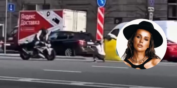 Video | Actriz murió tras ser impactada por motocicleta