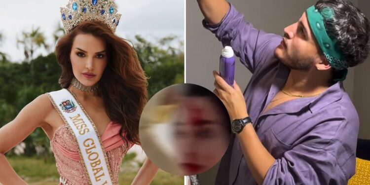Video | Estilista venezolano terminó arrestado tras escándalo con Miss Venezuela Global