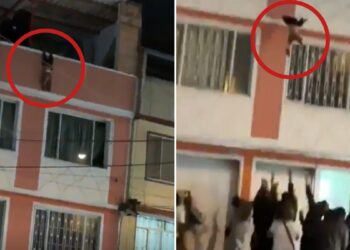Video | Menor de dos años cayó de un cuarto piso: esto se sabe
