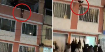 Video | Menor de dos años cayó de un cuarto piso: esto se sabe