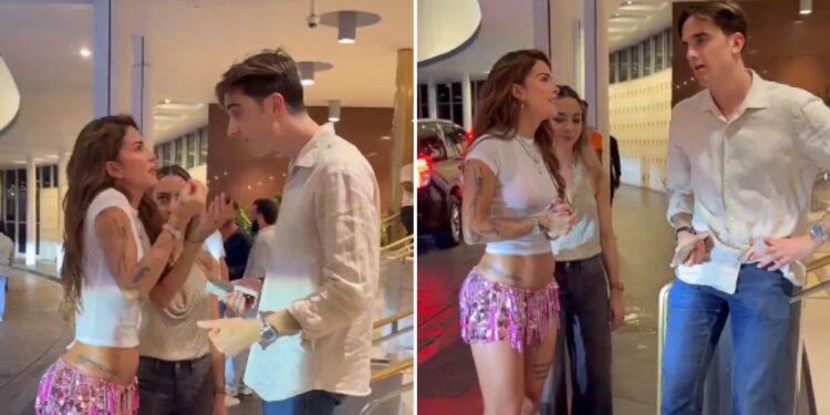 Video | “Tengo un jet”: extranjero insistió en llevarse a Greeicy Rendón a Europa