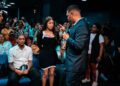 Video | Yailin en una iglesia cristiana junto a su pareja se viralizó