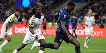 el Inter derrotó al Parma para celebrar su 'Scudetto' 21