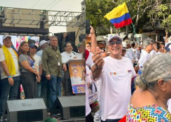 Antonio Bohórquez ratifica respaldo a Iván Cepeda en multitudinario cierre de campaña en Soledad