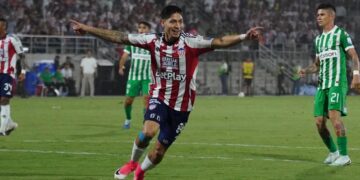 Bryan Castrillón y sus goles importantes con Junior en las finales
