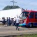 Bus colisionó contra furgón en la Cordialidad, a la altura de Ultracem: "Hay varios heridos"