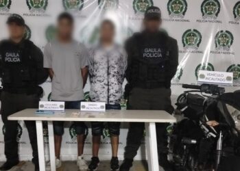 Caen cinco presuntos extorsionistas en operativo de la Policía en Barranquilla: "Sus víctimas eran comerciantes"