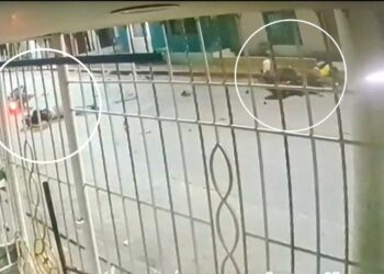 Choque de motos dejó dos muertos y una mujer herida en el barrio Carrizal de Barranquilla
