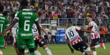Con goles de Castrillón y Muriel, Junior vence 2-0 a Nacional en el Romelio
