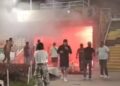 Dos locales resultaron afectados por incendio en la Galería de la 72, en Barranquilla