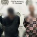 Dos presuntos delincuentes fueron capturados tras atraco en Villa Carolina: uno tiene 10 anotaciones