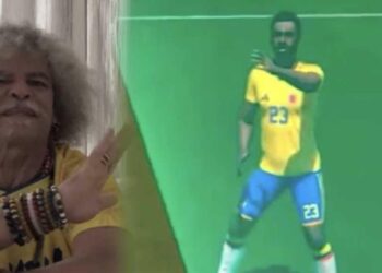 'El Pibe' dice que a Colombia le "robaron" con el gol anulado a Dávinson Sánchez