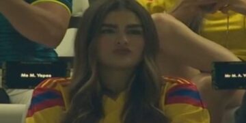 Ella es Miranda, la joven que se viralizó tras partido de Colombia