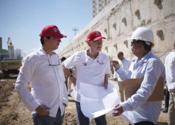 Gobernación del Atlántico intensifica frentes de obra en el tramo elevado de la Gran Vía para asegurar su entrega definitiva