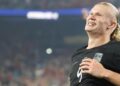 Haaland se unió a la fiesta de las grandes estrellas y también marcó doblete