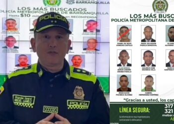 "Hasta $10 millones de recompensa": autoridades intensifican la "cacería" contra los más buscados de Barranquilla