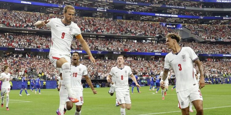 Inglaterra dio una muestra de contundencia ante Croacia