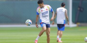 La Selección Colombia intensifica trabajos para su debut ante Uzbekistán