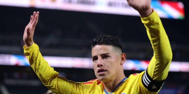 Los números de James Rodríguez con Colombia: goles, partidos, títulos y más