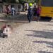 Motociclista pierde la vida tras ser arrollado por un bus en el barrio Porvenir, en Soledad