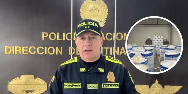 Policía incauta más de media tonelada de estupefacientes en Cartagena: "Tendría como destino Italia"