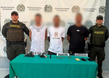 “Suman 24 anotaciones”: capturan a tres presuntos dinamizadores de homicidios en el barrio Rebolo