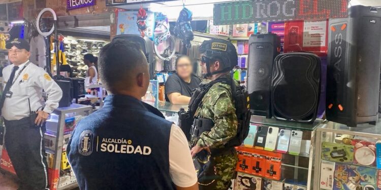Alcaldía de Soledad refuerza operativos de seguridad y llama a la ciudadanía a no ceder ante panfletos intimidatorios